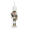 Hollywood 6 inch Wooden Nutcracker - Gold
