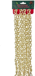 6 Foot Rice Bead Braid Chain Garland - Gold