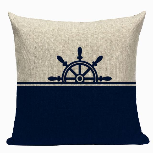 Vintage Decoration Cushion Colorful Fish Spring Decorative Throw Pillow Cover Home Sign Summer Cruise Decoration Home Pillowcase Houseware Car Home Decor Pillow Case Covers