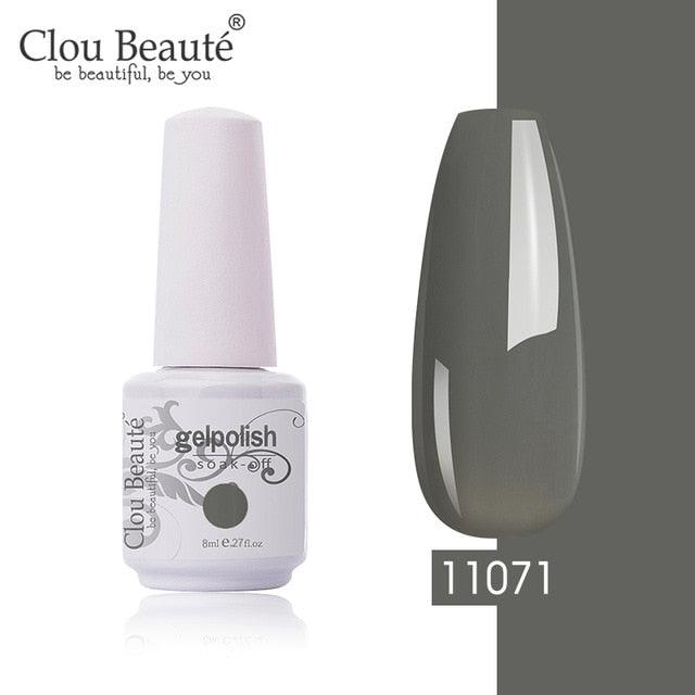 New 2022 Women Gel Nail Polish Pure Pink UV Gel Nail Polish Art Manicure Luxury Colorful Design For Ladies and Womens