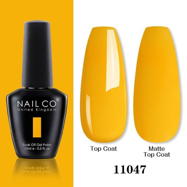 Womens Gel Nail Polish Multi Glossy and Matte Colors Elegant Manicure Design For Womens