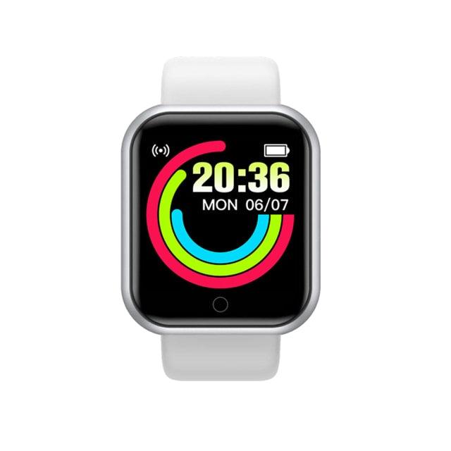 Sport Fitness Color Screen Smart Bracelet Activity Running Tracker Heart Rate Smart Watch For Men Women Fitness Watch With Heart Rate Sleep Monitor Activity Tracker Step Calories Monitor