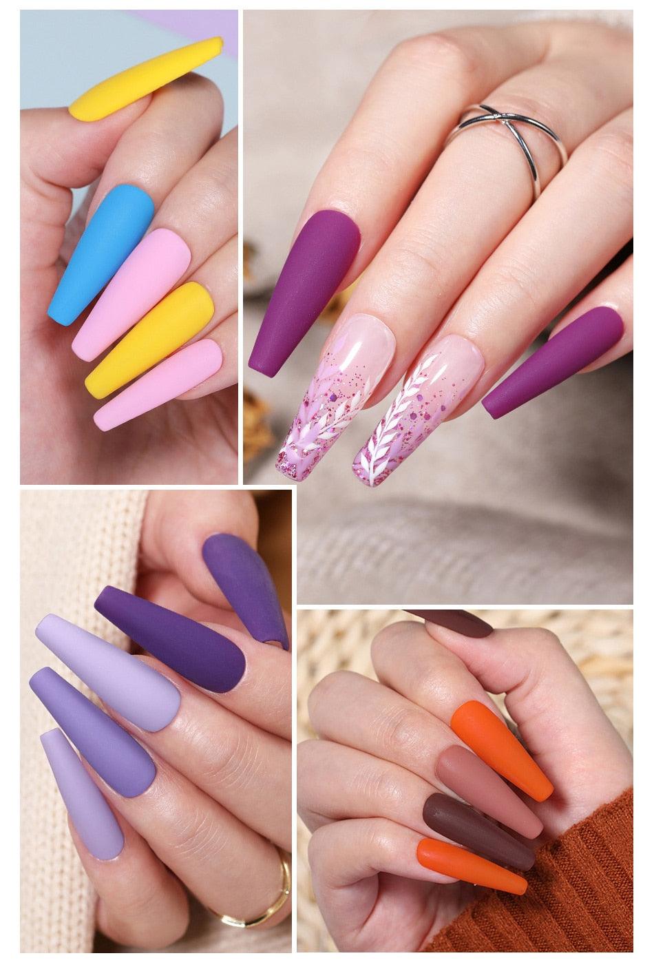 Luxury Modern  New Popular Womens Gel Nail Polish Permanent Varnish 10ml Elegant Fashion Design Nail Polish For Women and Girls