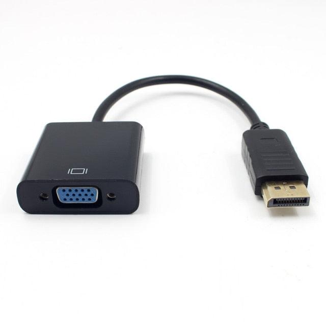 Compatible DisplayPort To VGA Cable Adapter Converter For PC Computer 16K DisplayPort 2.0 Cable 10ft Supports 16K@60Hz 10K@60Hz 8K@60Hz 4K@165Hz 4K@144Hz 80Gbps Dynamic HDR Laptop HDTV Monitor Projector