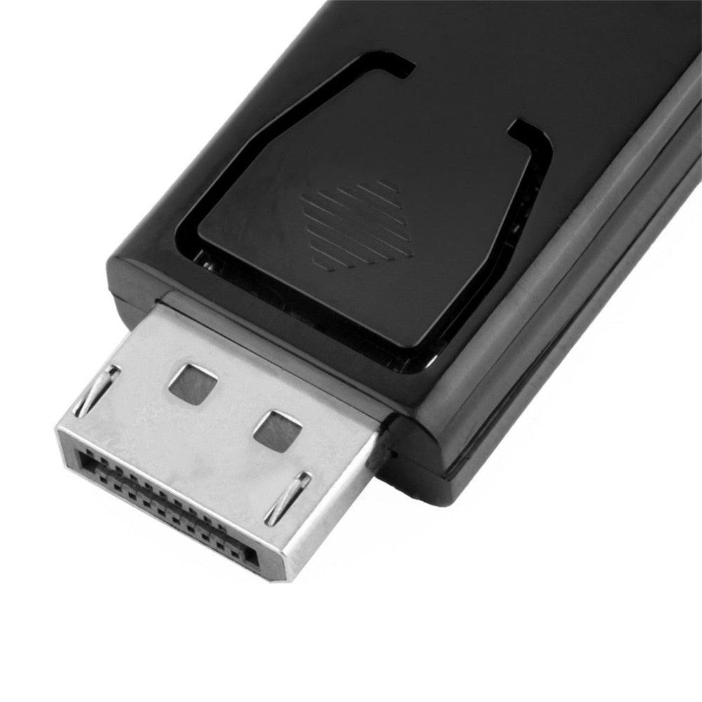4K DP To HDMI-compatible 1080P Adapter And DP To HDMI-compatible DP Video Audio Connector For PC Laptop Monitor Projector