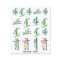 Rainbow Wave Love Heart Pattern Water Decals Stickers Butterfly Dragon Geometry Slider For Nails Art Decoration Tip Water Transfer Nail Decals Sticker For Pretty Girl Self-Adhesive Nail Decals Designer Nail Stickers for Acrylic