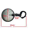 Bicycle Rearview Handlebar Mirrors Cycling Rear View Rotate Wide-Angle Bike Cycling Accessories Rotate Bike Bicycle Cycling  Handlebar Safety Rearview Rear View Mirror