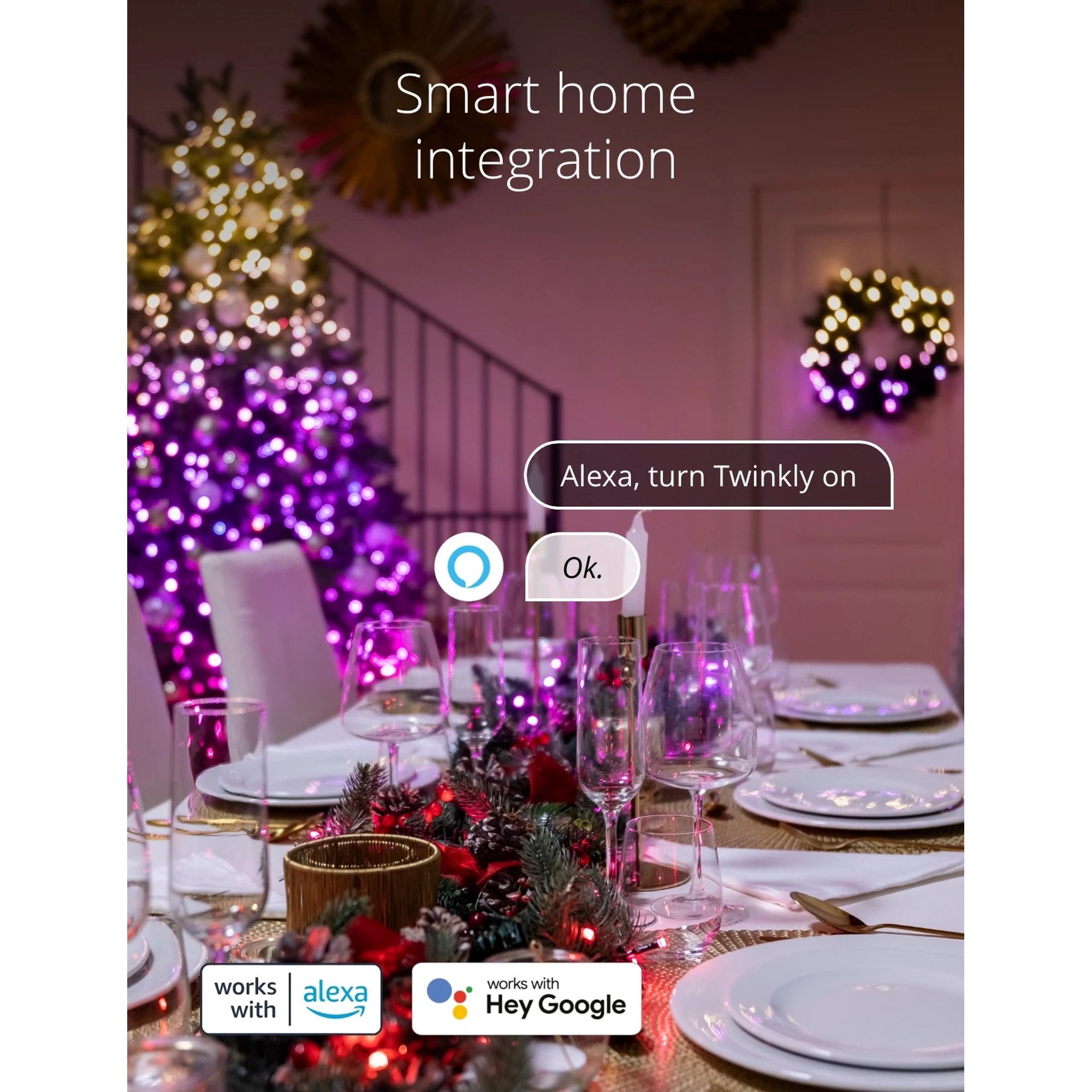 Twinkly 250-Light RGB LED Light Set (Generation II)