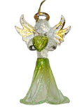 Crystal Birthstone Angel Ornament - August