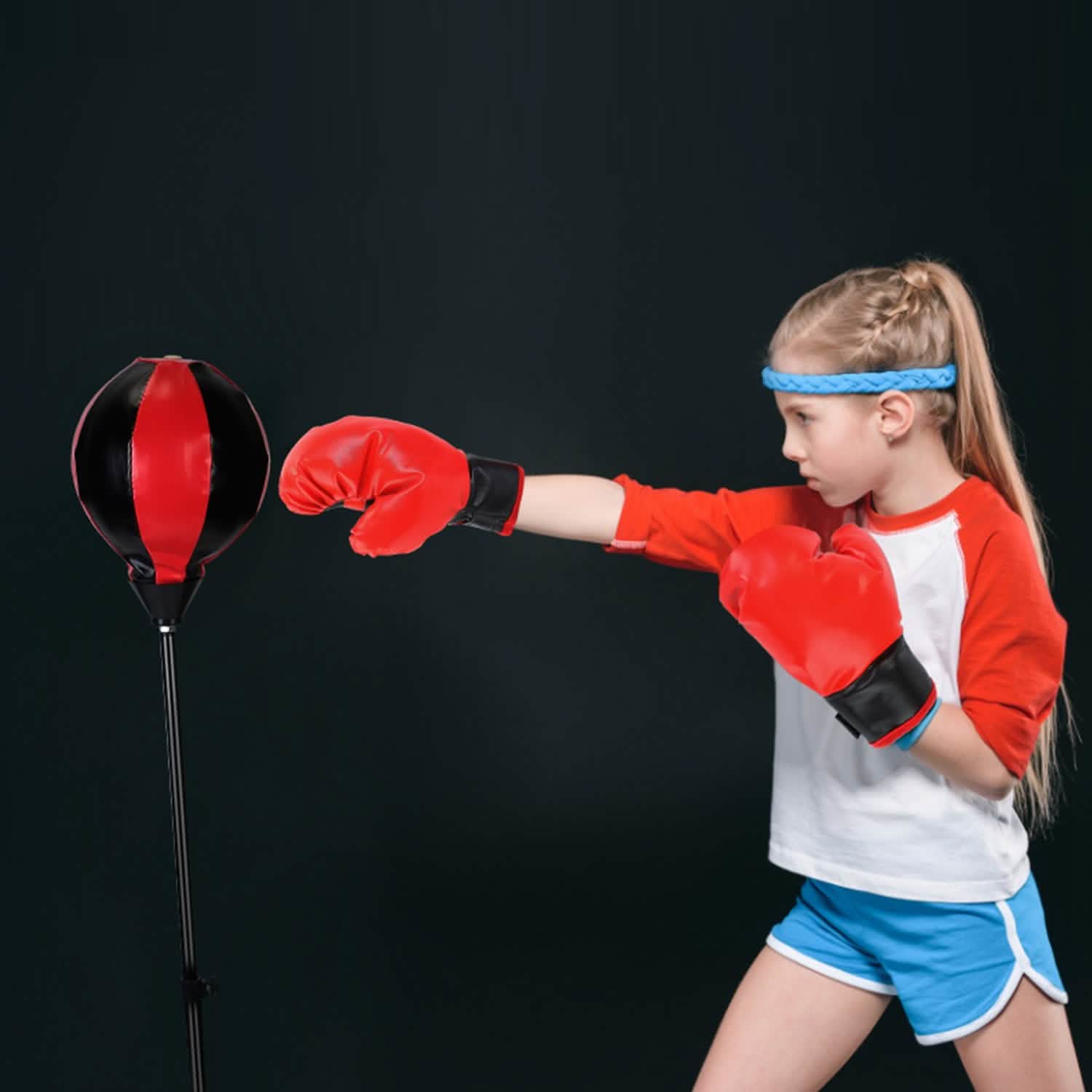 Punching Bag For Kids Junior Boxing Set with Boxing Gloves