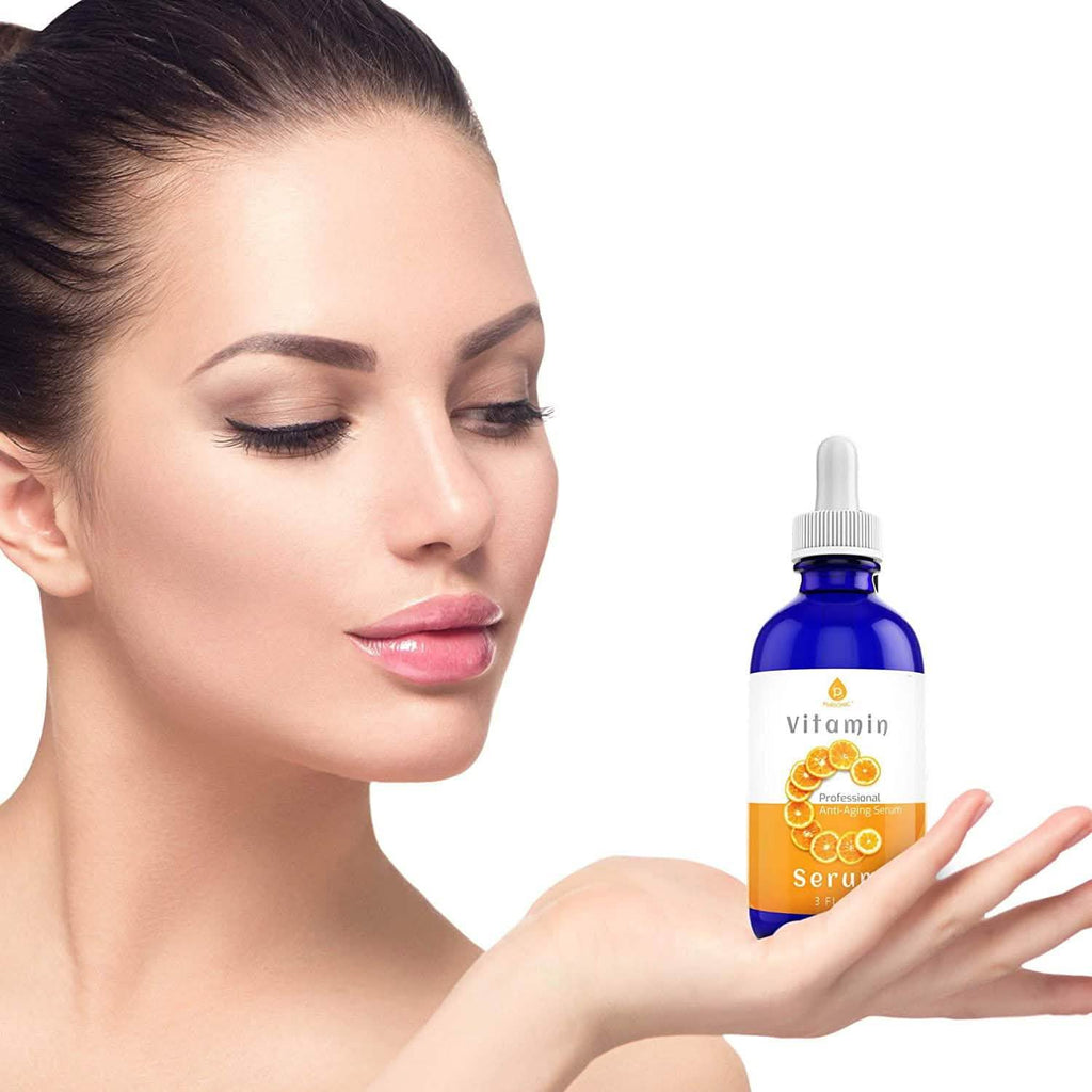 Pursonic Vitamin C Best Organic Anti-Aging Moisturizer Serum