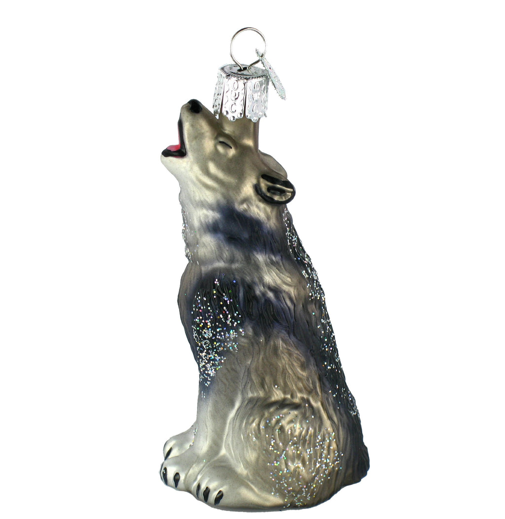 Old World Christmas Howling Wolf
