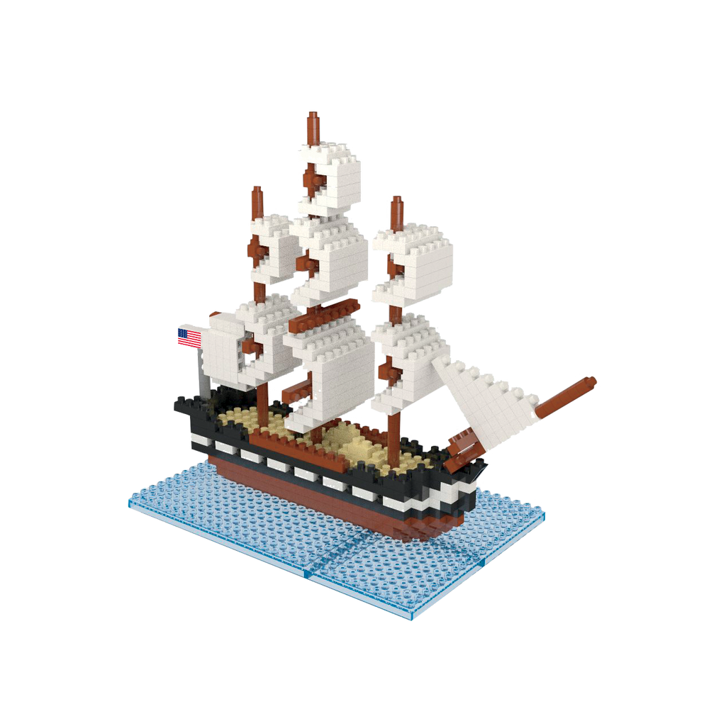 USS Constitution Mini Building Blocks