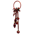 Jingle Bell Door Hanger - Red