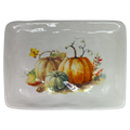 Painted Pumpkin Platter