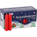 Jeka Pyramid Candles 50 pack - Red