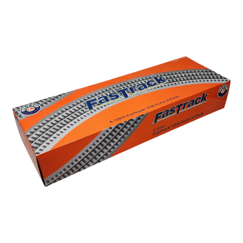 O-Gauge FasTrack  O36 Curve - 4 Pack