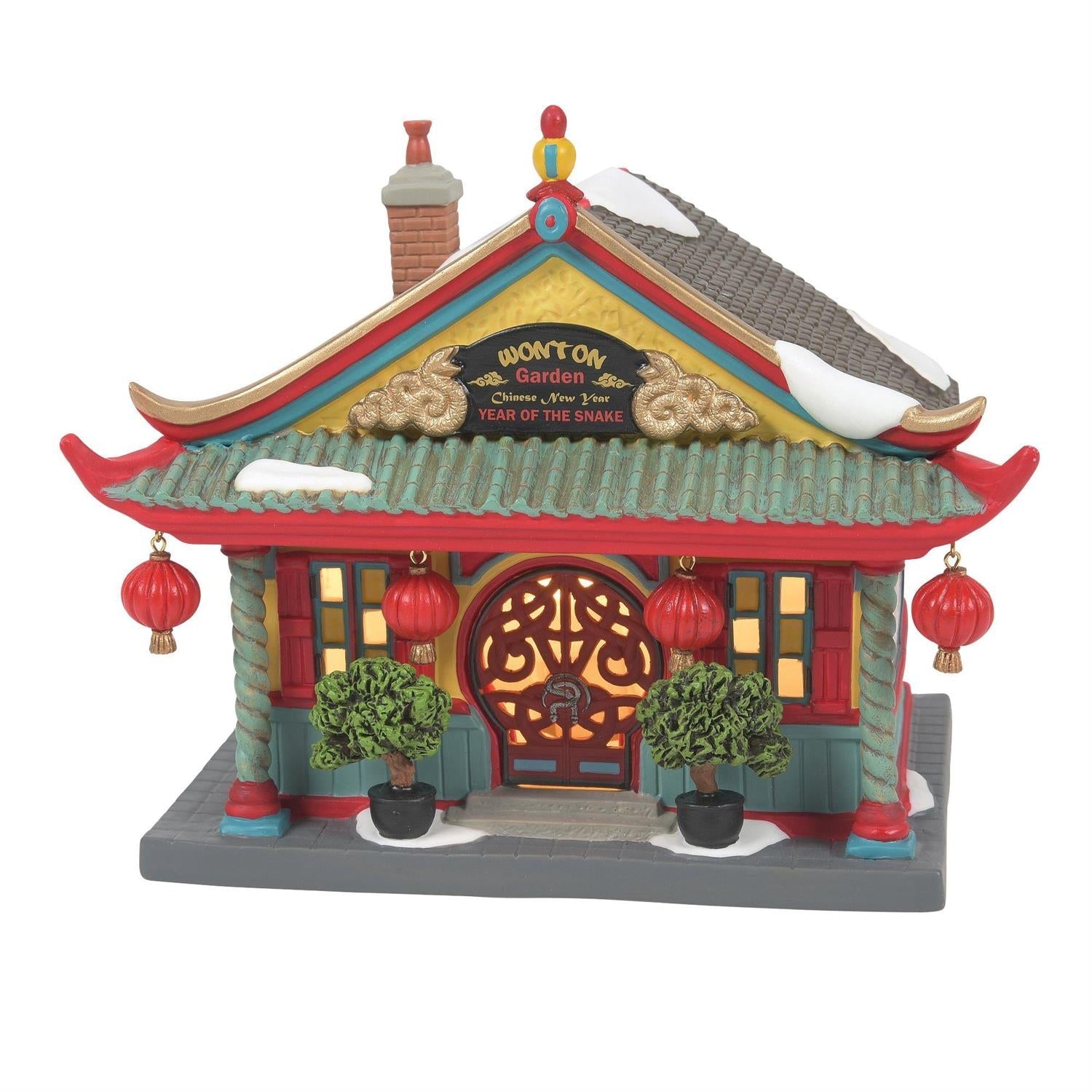 The Wonton Garden Lighted Building