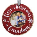 First Christmas as Grandma Photo Ornament