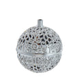 Battery-Operated Chirping Bird Ornament -  Silver