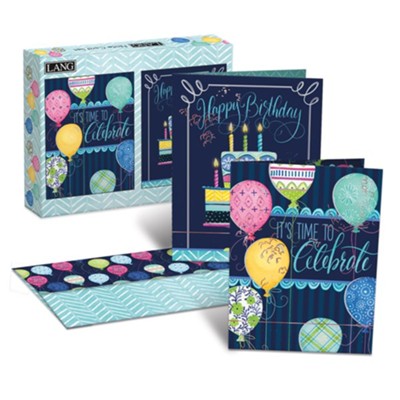 Time To Celebrate Boxed Notes