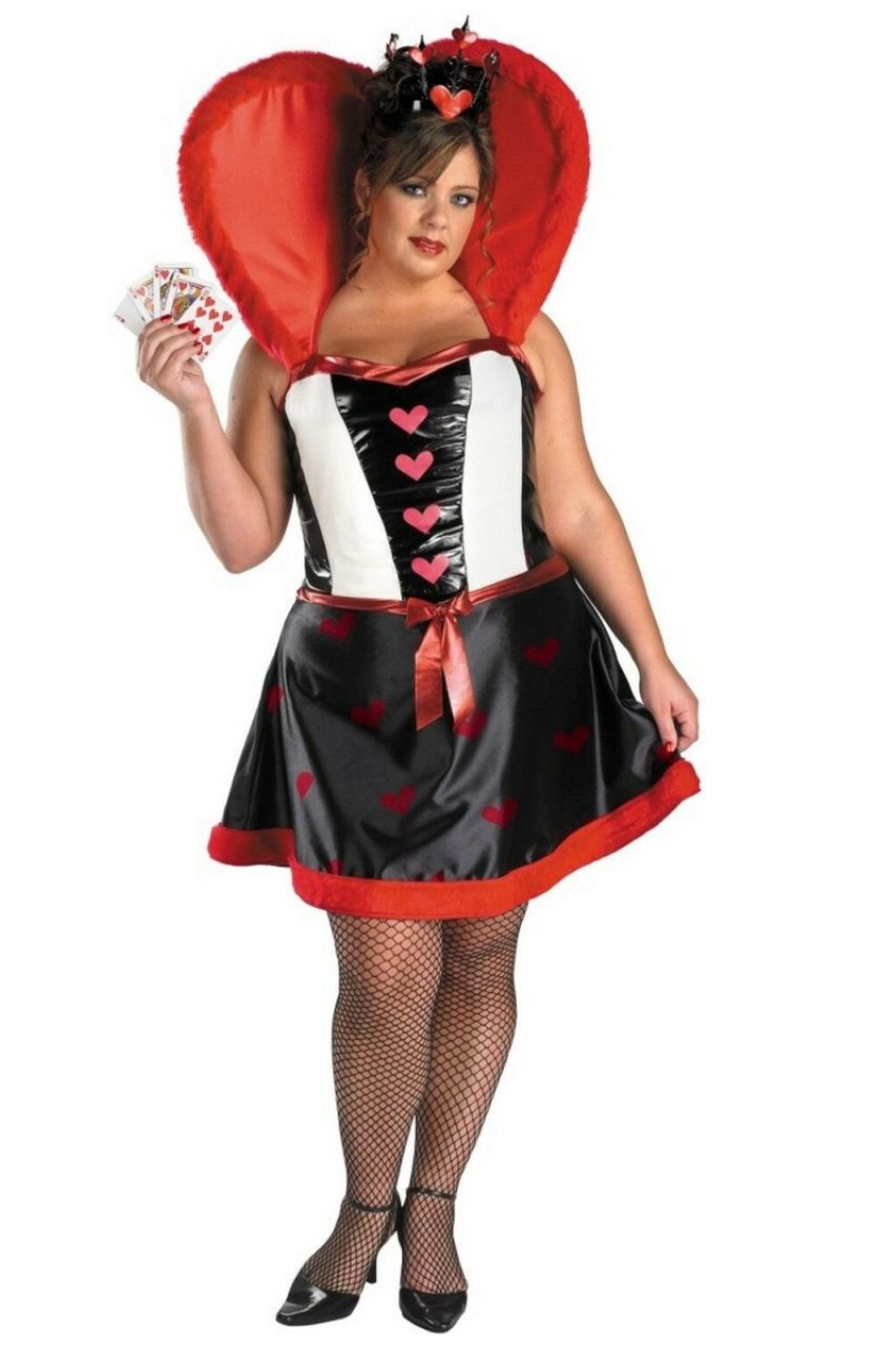 Plus Size Queen Of Hearts Costume