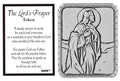 The Lord's Prayer Token