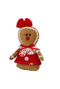 Plush Gingerbread Ornament - 5 Inch - Girl