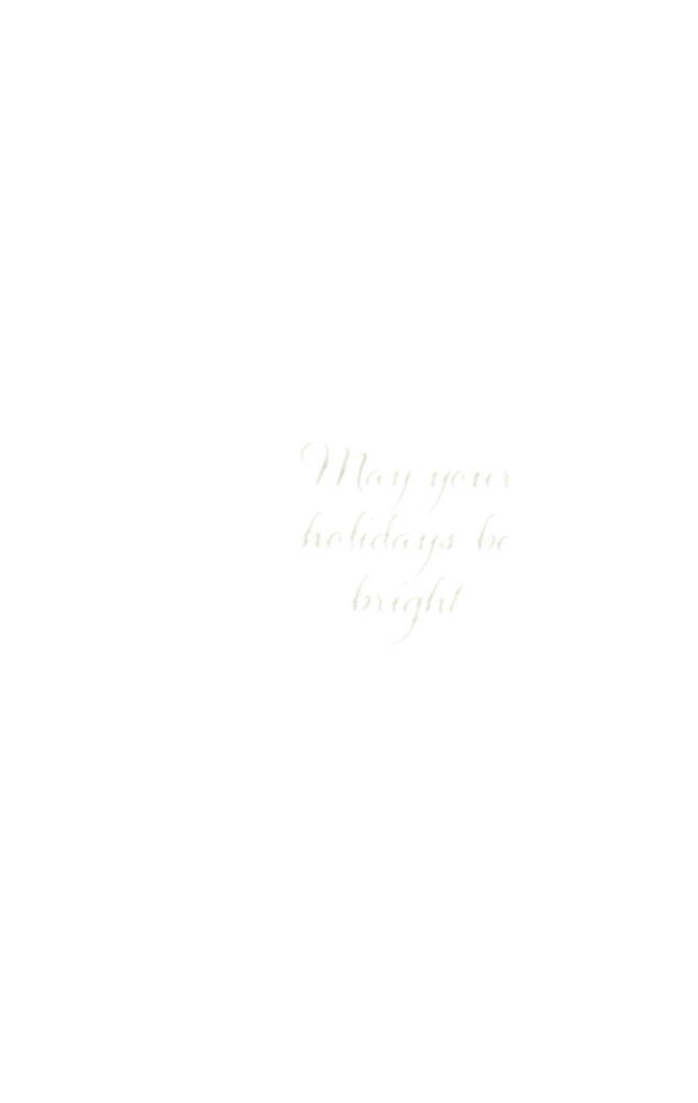 Christmas Money Card Holder - Joy / Ornaments