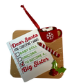 Note to Santa Wishing For Big Sister Ornament
