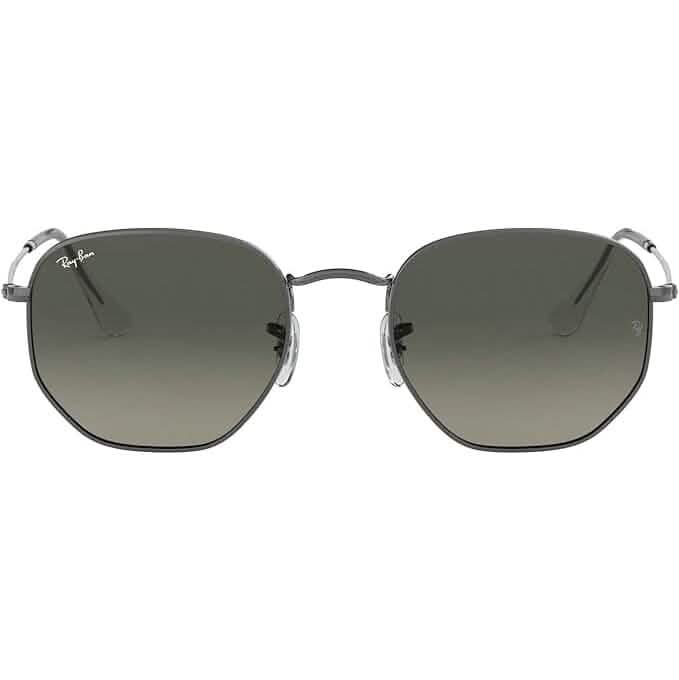 Ray-Ban Rb3548n Hexagonal Flat Lens Sunglasses (Refurbished)