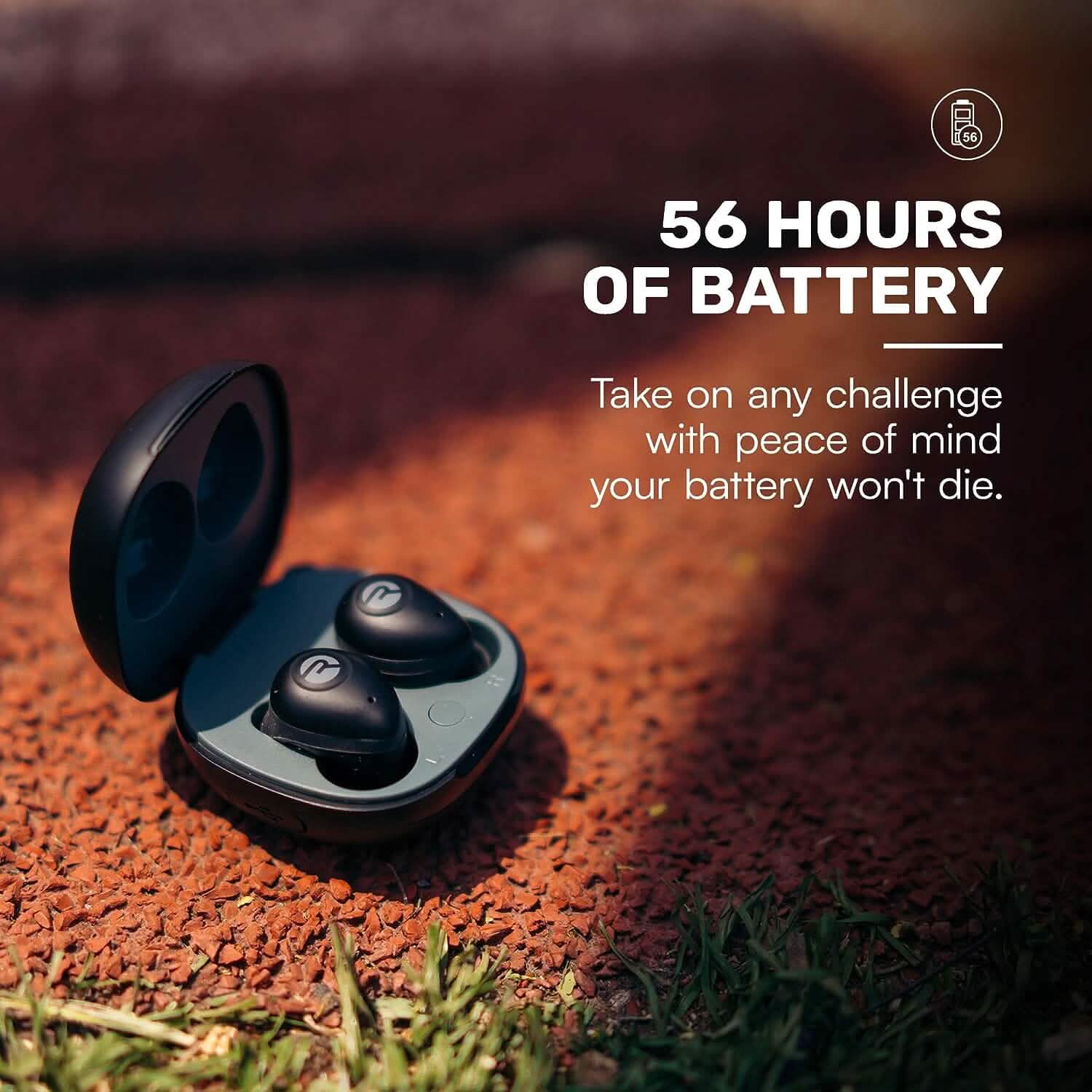 Raycon Fitness Bluetooth True Wireless Earbuds with Built in Mic (Refurbished)