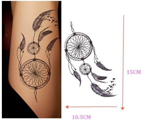 Realistic 3D Animals Tattoo Temporary Waterproof Sticker For Party Kids Men Women