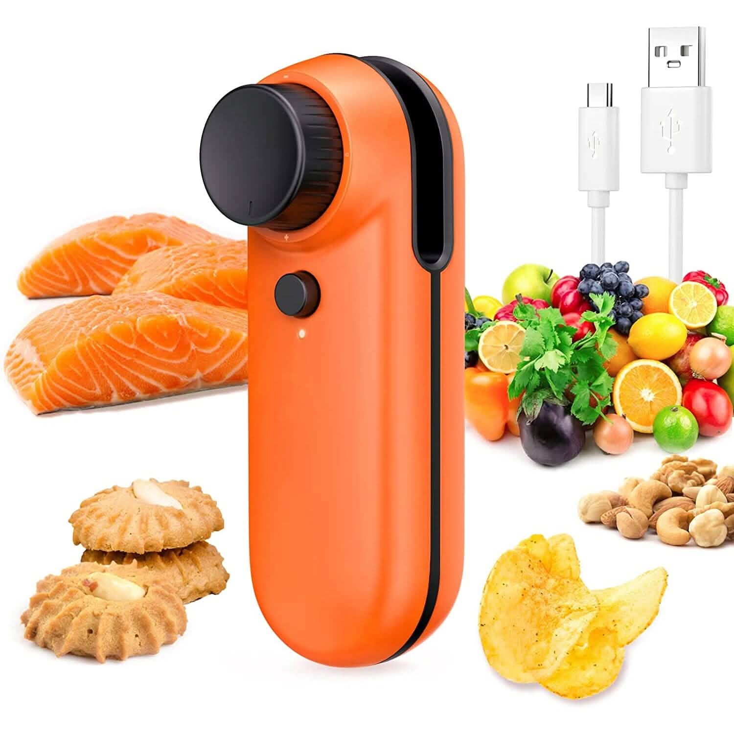 Rechargeable 2-in-1 Bag Mini Heat Sealer