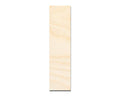 Unfinished Wooden Porch Sign | Seasonal Welcome Standing Board | 47" Tall x 12" Wide Rectangle | 1/2" Thick