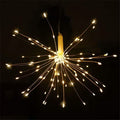 Remote Control Waterproof Christmas Fireworks LED String Lights