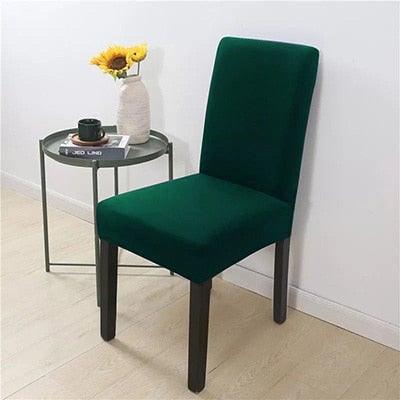 Removable Kitchen Chair Covers Chair Protector Covers For Dining Room Restaurant Hotel Solid Color Chair Covers Spandex Elastic Modern Chair Covers for Kitchen Covers for Armchairs For Home Decoration Wedding Chair Washable Furniture Chair for Kids