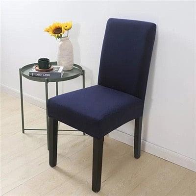 Removable Kitchen Chair Covers Chair Protector Covers For Dining Room Restaurant Hotel Solid Color Chair Covers Spandex Elastic Modern Chair Covers for Kitchen Covers for Armchairs For Home Decoration Wedding Chair Washable Furniture Chair for Kids