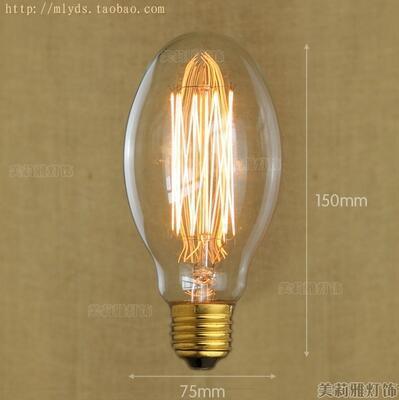 Retro Edison Lamp Bulb Vintage Light Ampoules Decoratives Incandescent Bulb Round Decorative Vintage Style Old Fashioned Incandescent Light Bulbs Light For Holiday Christmas Party