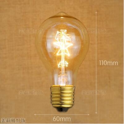 Retro Edison Lamp Bulb Vintage Light Ampoules Decoratives Incandescent Bulb Round Decorative Vintage Style Old Fashioned Incandescent Light Bulbs Light For Holiday Christmas Party