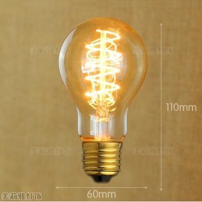 Retro Edison Lamp Bulb Vintage Light Ampoules Decoratives Incandescent Bulb Round Decorative Vintage Style Old Fashioned Incandescent Light Bulbs Light For Holiday Christmas Party
