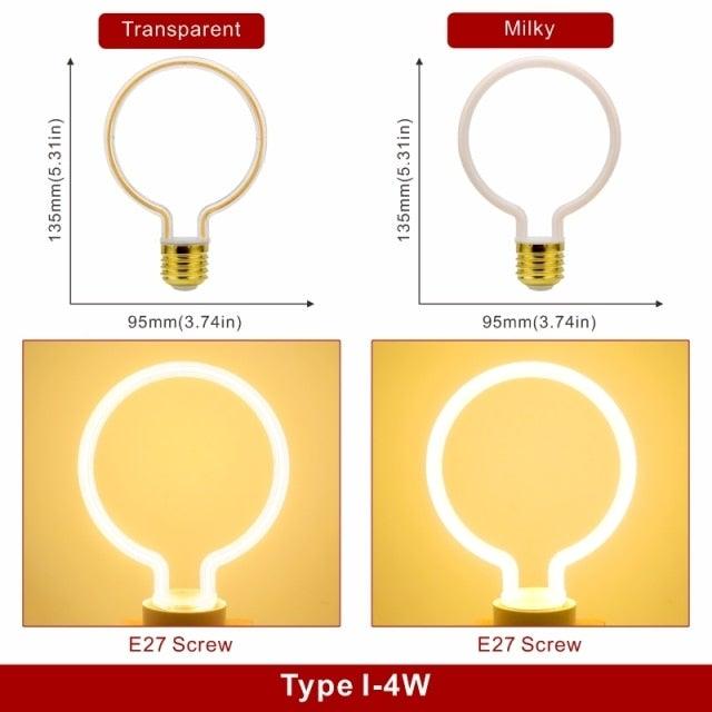 Retro LED Edison Bulb E27 Vintage Soft Filament Bulb Holiday Night Light Christmas Home Decor Halloween Lights