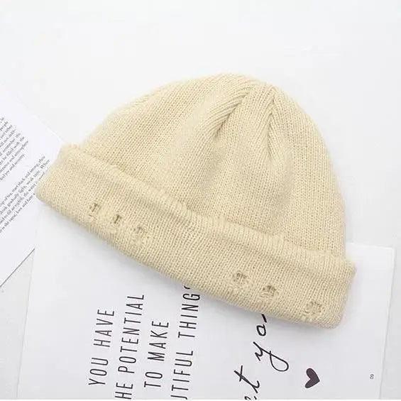 Retro Warm One Size Winter Beanies For Men Colorful Cute Casual Unisex Caps Outdoor Beanies For Women