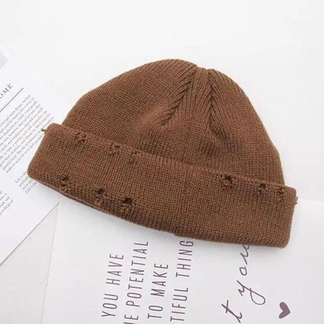 Retro Warm One Size Winter Beanies For Men Colorful Cute Casual Unisex Caps Outdoor Beanies For Women