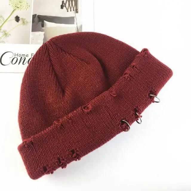 Retro Warm One Size Winter Beanies For Men Colorful Cute Casual Unisex Caps Outdoor Beanies For Women