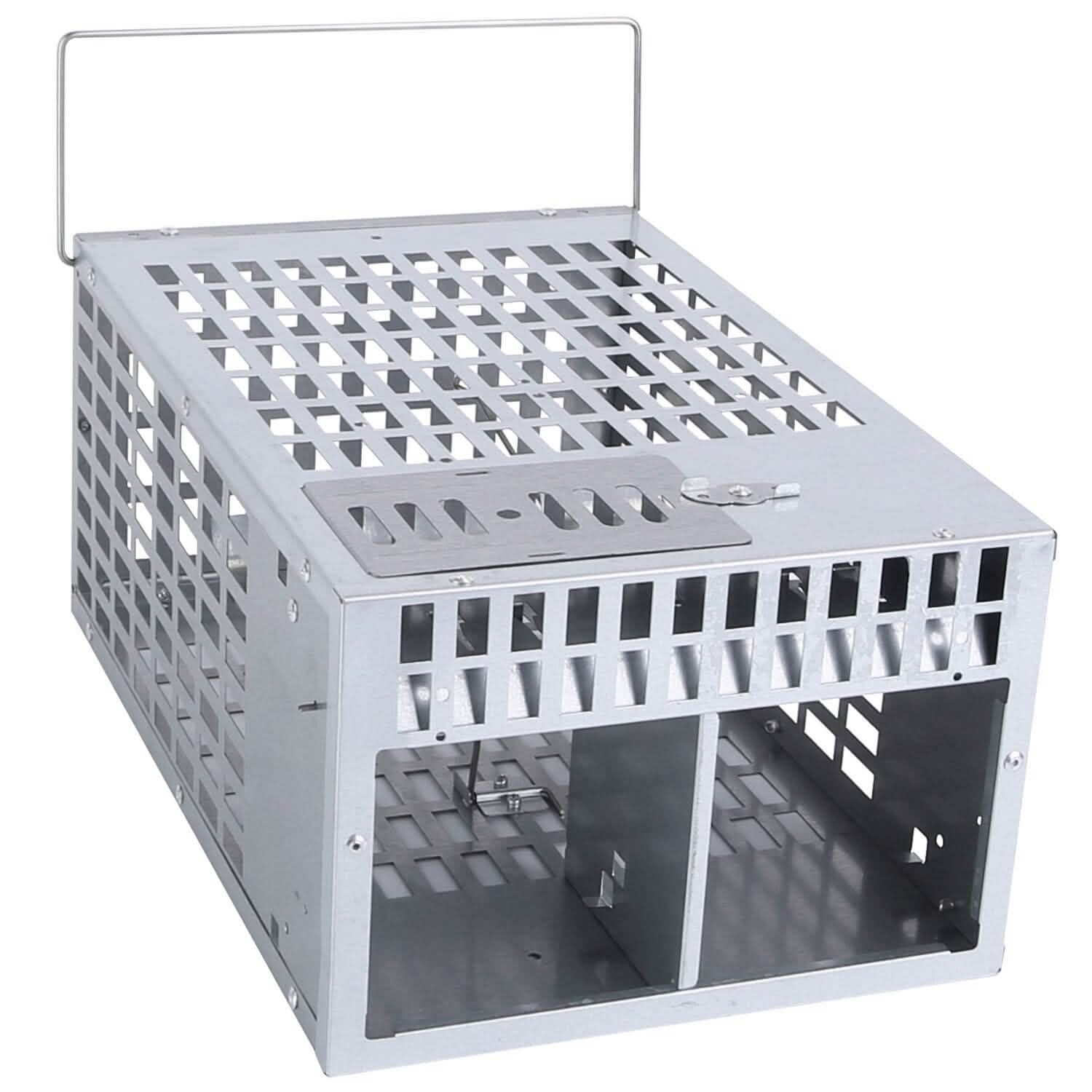 Reusable Metal Rat Cage Catch Release Continuous Capture