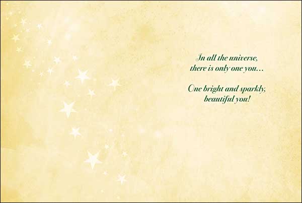 Just Because Card - Crescent Moons and Mermaids