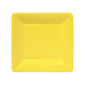 Grosgrain Border Yellow - Salad/Desert Plate - Square