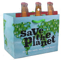 Heavyweight Gift Bag for 6-packs - Save Planet