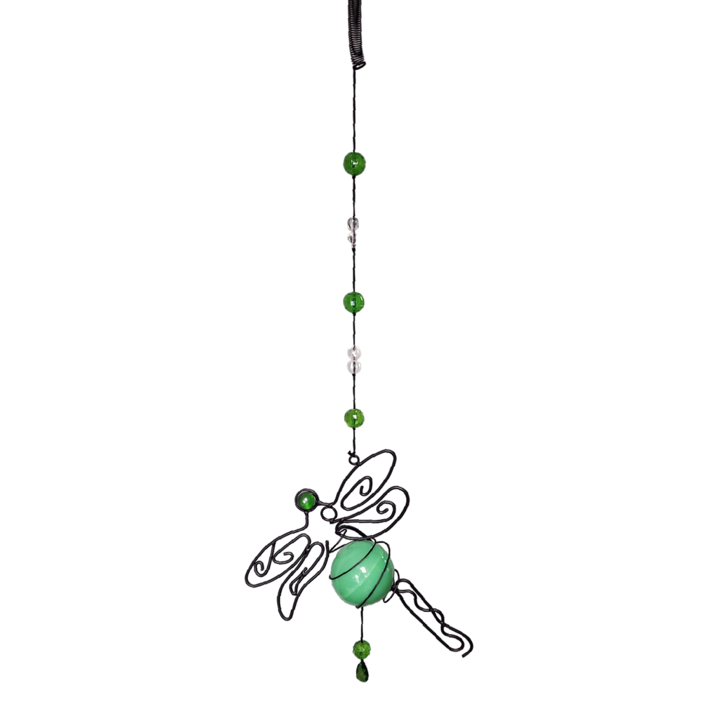 Solar Lighted Hanging Dragonfly